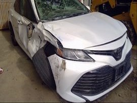 2019 TOYOTA CAMRY WHITE LE, 2.5L, AT.  Z24878
